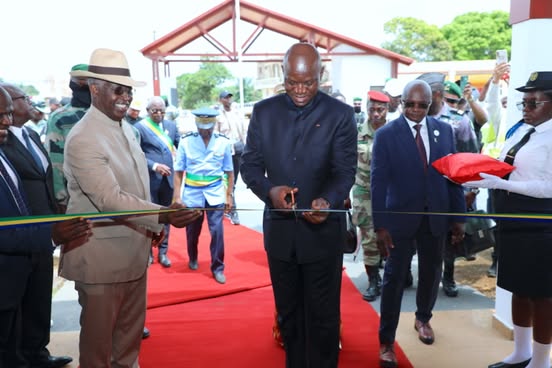 Oligui Nguema inaugure le Centre Hospitalier Régional réhabilité de Mouila