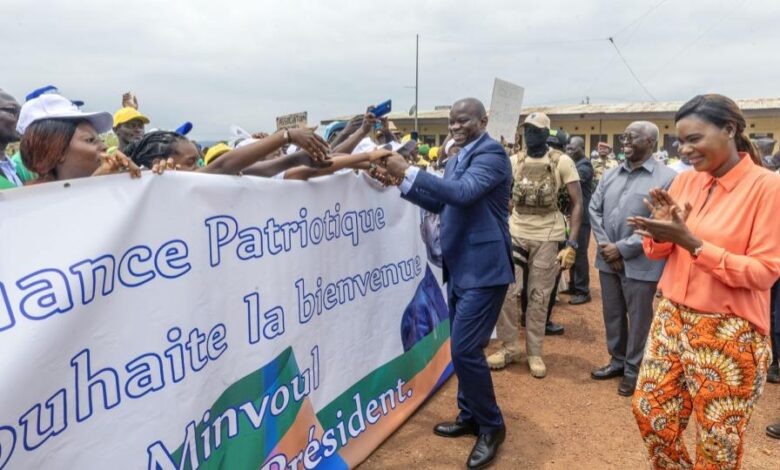 Gabon : Oligui Nguema en immersion auprès des habitants de Minvoul