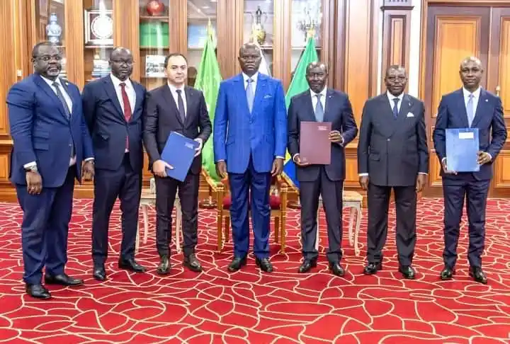 Gabon : Un chantier routier historique lancé entre Alembe et Mikouyi