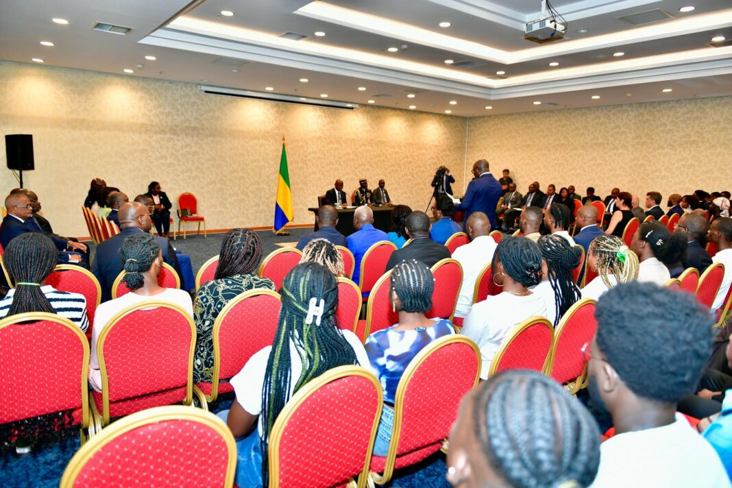 Ankara – Le Président Oligui Nguema à l’écoute de la diaspora gabonaise en Turquie