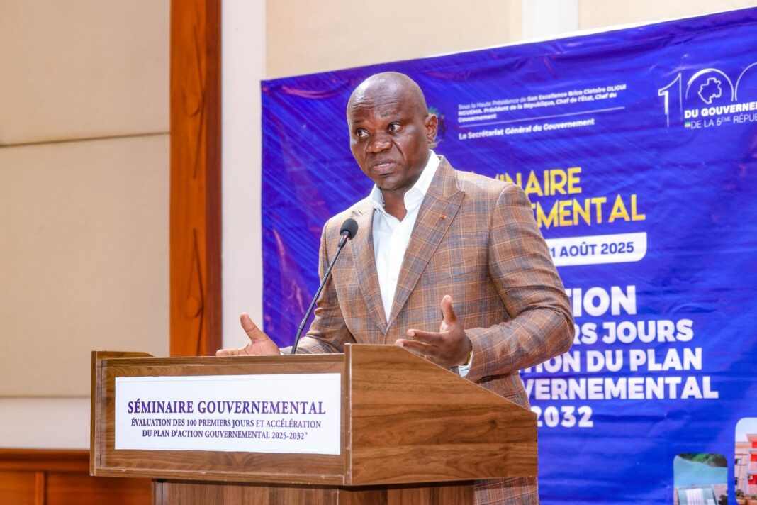 Brice Clotaire Oligui Nguema : “Dans la République que nous construisons, seule la performance compte”