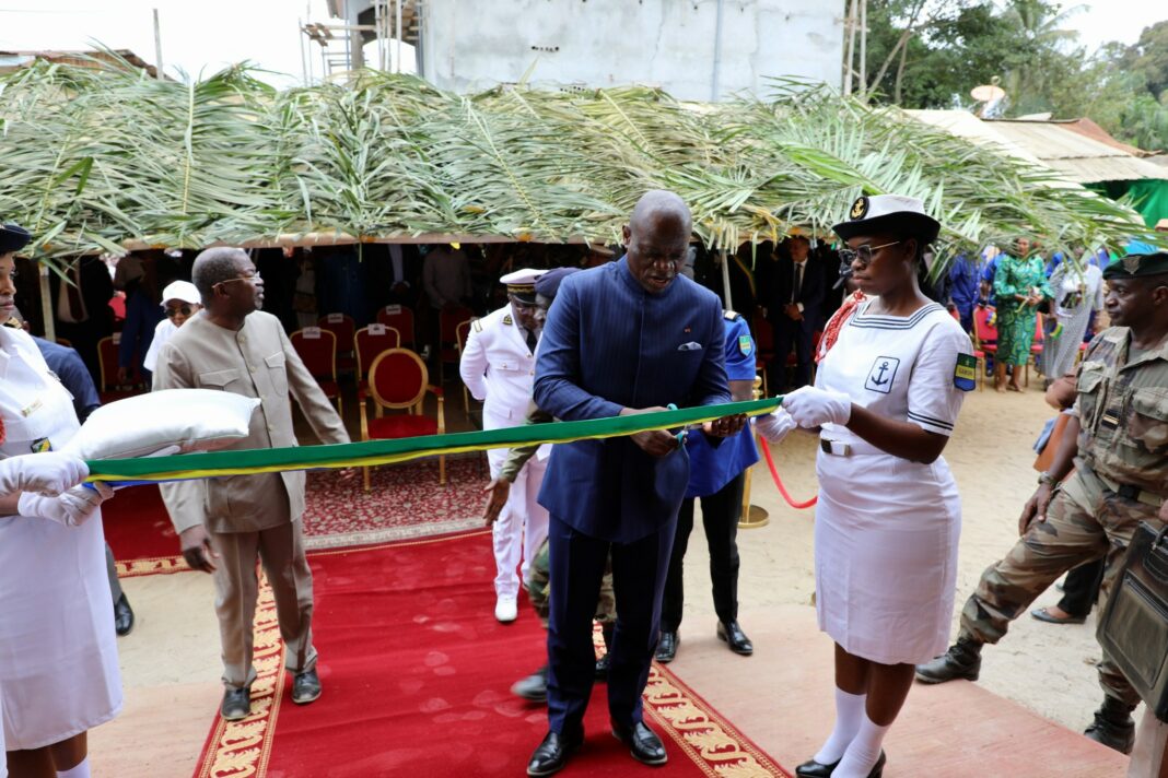 Séjour présidentiel en Nyanga : Brice Clotaire Oligui Nguema à l’écoute des populations et au service du développement local