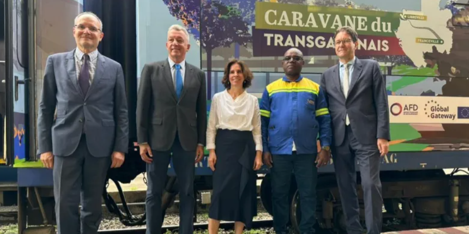 Gabon – Transgabonais : La caravane officielle lancée depuis Owendo pour promouvoir les investissements et la coopération.