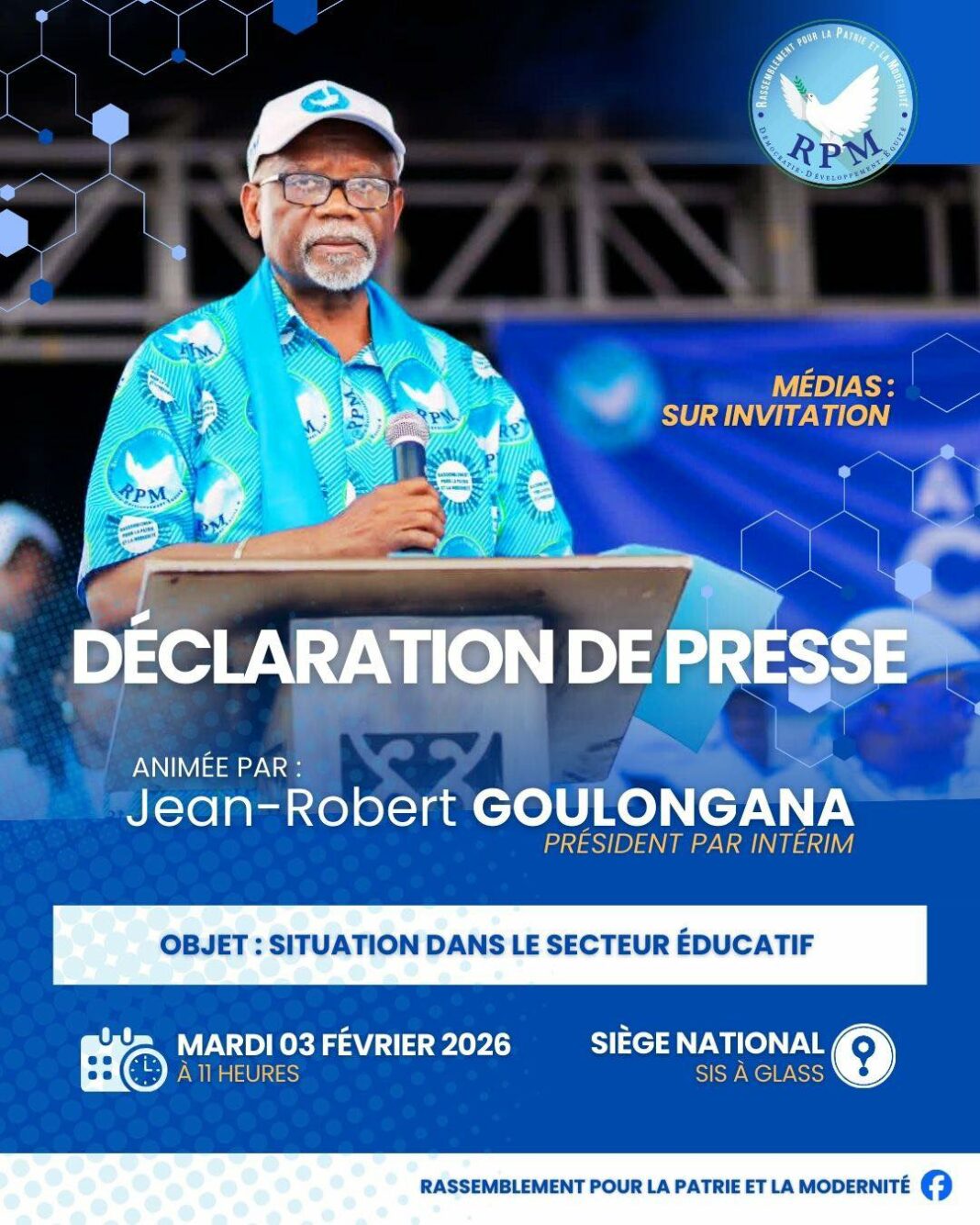 Crise de l’éducation au Gabon : le RPM soutient l’action gouvernementale et appelle au dialogue pour une sortie de crise durable