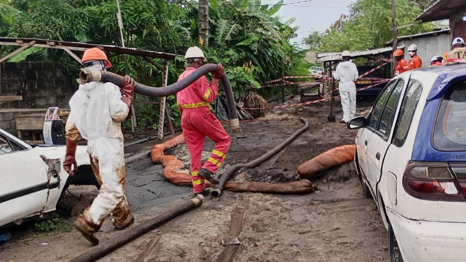 Pollution localisée à Port-Gentil : 58 personnes prises en charge par les autorités